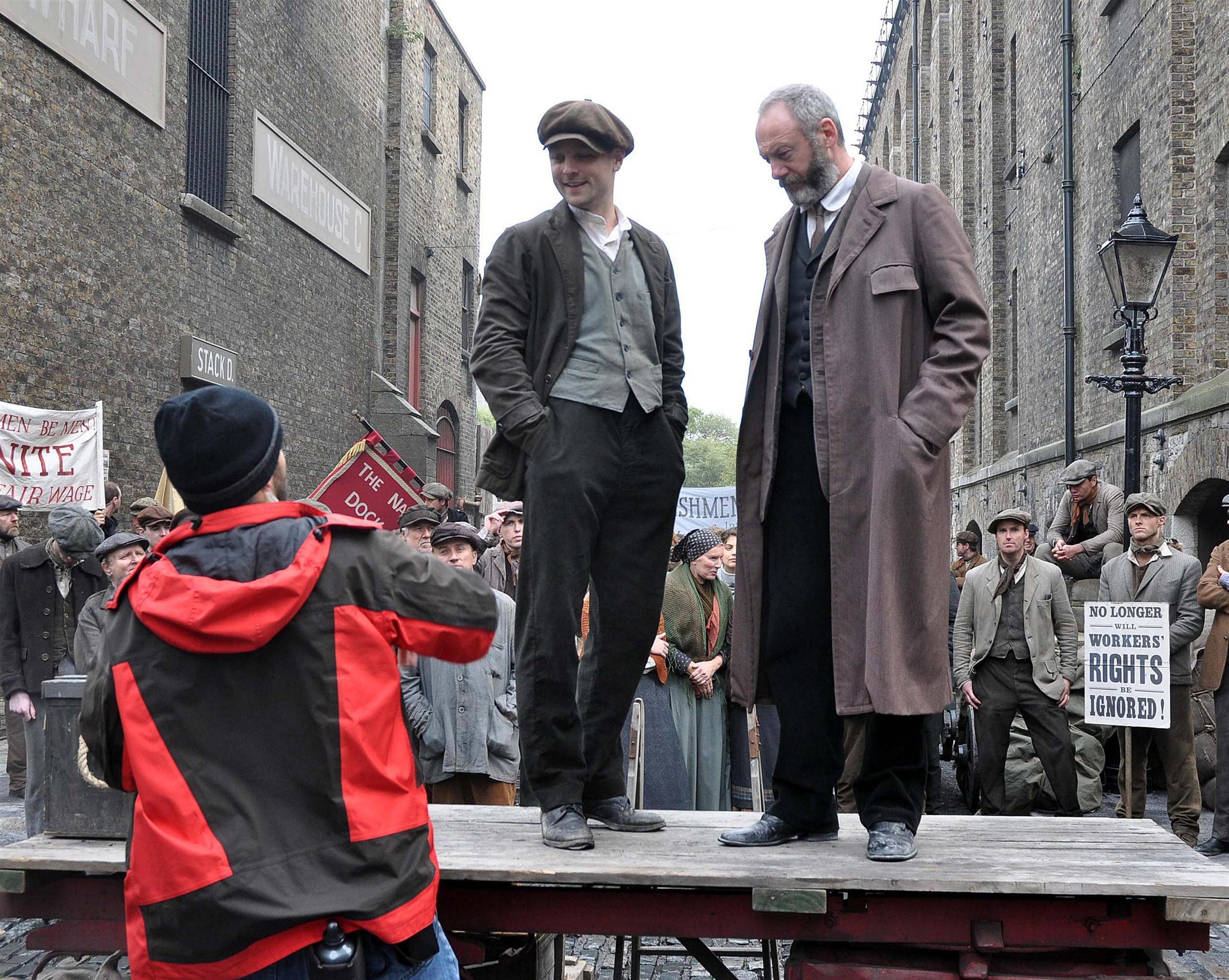 Liam Cunningham on the TV set of 'Titanic: Blood and Steel' | Picture 99849